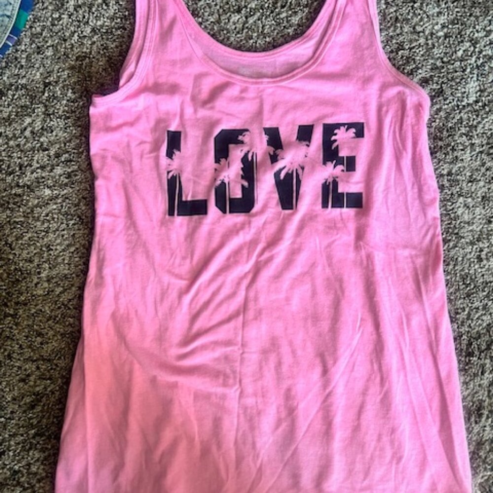 Lot of 6 XXL tank tops for beach or outdoor fun!